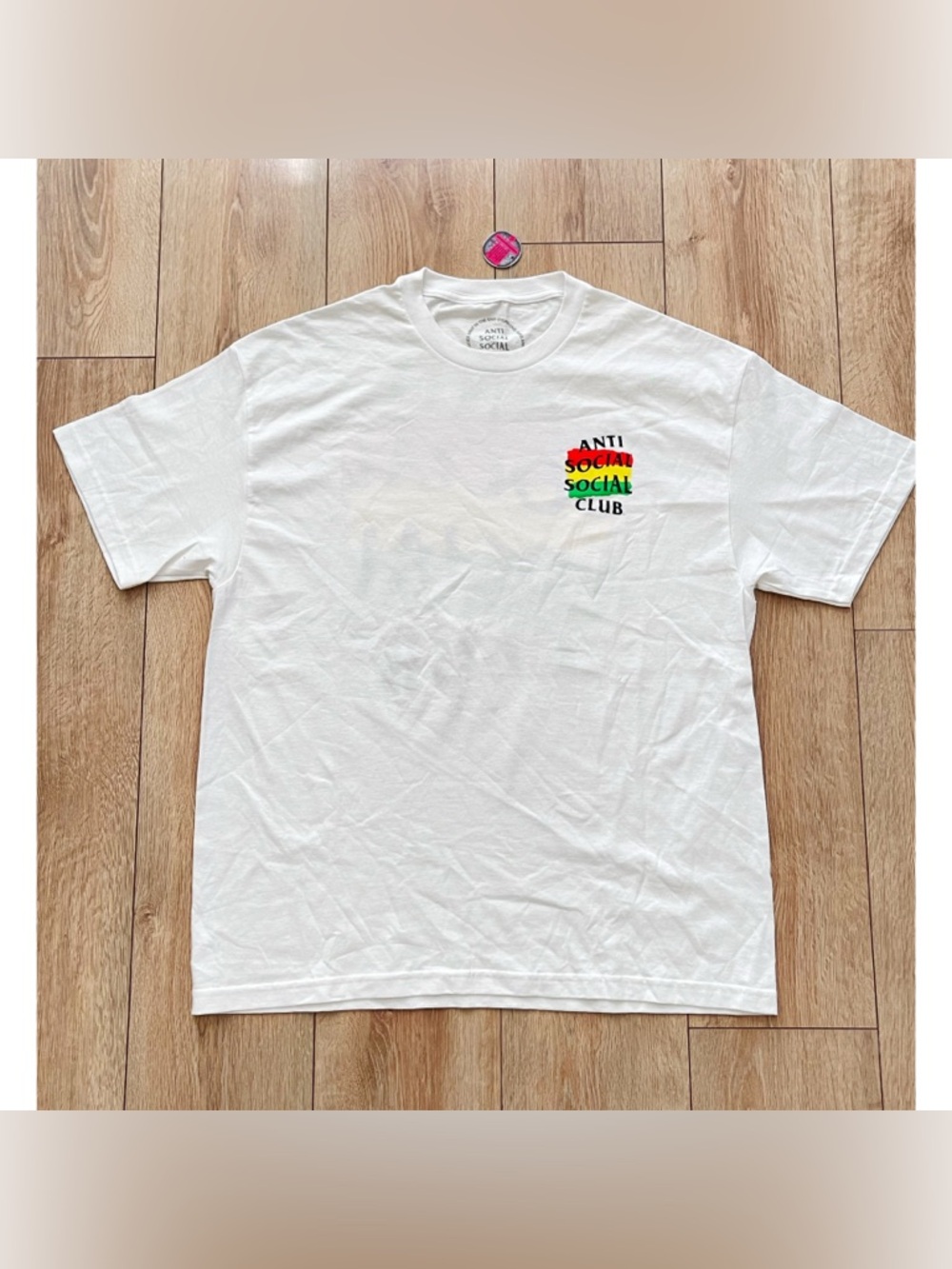 Anti Social Social Club “Bobsled White Logo Short-Sleeve Tee
